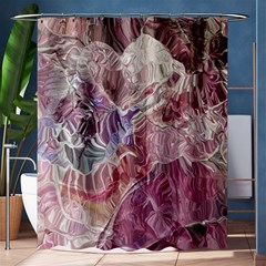 Hidden Heart Shower Curtain 60  X 72  (medium)  by kaleidomarblingart