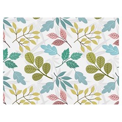 Leaf Seamless Pattern  Premium Plush Fleece Blanket (extra Small) by Safari