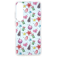 Christmas Decorations Pattern, Xmas Backgrounds Samsung Galaxy S24 Ultra 6 9 Inch Tpu Uv Case by kyorashop23