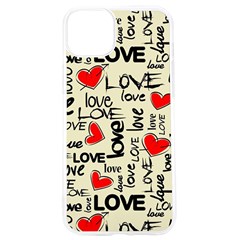 Love Abstract Background Love Textures Iphone 15 Pro Tpu Uv Print Case by kyorashop23