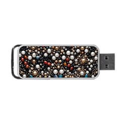 Pearls And Stones Portable Usb Flash (two Sides) by dedoma