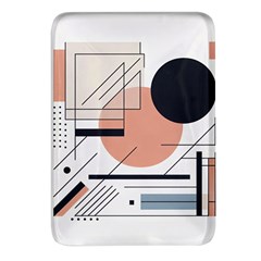 Abstract Architecture Rectangular Glass Fridge Magnet (4 Pack) by Bedest