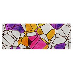 Architecture Glass Abstract Pattern Banner And Sign 8  X 3  by Bedest