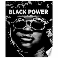 Black Power Afro Beauty Woman Portrait (ai+human) Canvas 8  X 10  by dflcprintsclothing