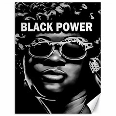 Black Power Afro Beauty Woman Portrait (ai+human) Canvas 18  X 24  by dflcprintsclothing