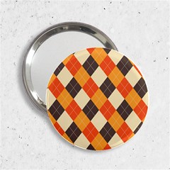 Halloween Argyle Pattern  2 25  Handbag Mirrors by Safari