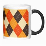 Halloween Argyle Pattern  Morph Mug Right