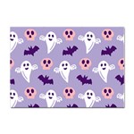 Boo crew halloween season Sticker A4 (100 pack) Front