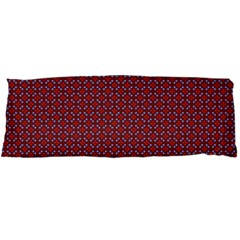 Brown Red Dot Pattern Body Pillow Case Dakimakura (two Sides) by ytdream