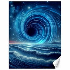 Astral Waveform Fantasy Canvas 12  X 16  by Grandong