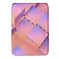 3d Texture Abstract Pattern Vintage Rectangular Glass Fridge Magnet (4 Pack) by Grandong