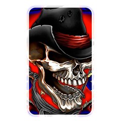 Confederate Flag Usa America United States Csa Civil War Rebel Dixie Military Poster Skull Memory Card Reader (rectangular) by Ket1n9