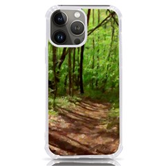 Peaceful Green Forest Walk Iphone 13 Pro Max Tpu Uv Print Case by ExtraAwesomeSauce