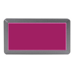 A Pink Background With A White Border Memory Card Reader (mini) by catchydesignhill