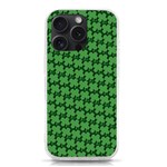 St. Patrick s Day Clovers iPhone 15 Pro TPU UV Print Case Front