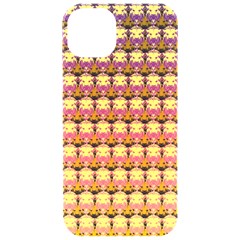 Gradient Lion Head Pattern Iphone 15 Pro Black Uv Print Pc Hardshell Case by ExtraAwesomeSauce