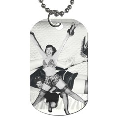 Betty Page Bdsm Dog Tag (two Sides) by CherleyTemples