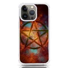 Enchanted Nebula Pentagram Art Iphone 13 Pro Tpu Uv Print Case by ExtraAwesomeSauce