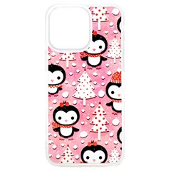 Cute Penguin Pattern, Adoxali, Christmas, December Iphone 15 Pro Max Tpu Uv Print Case by kyorashop23