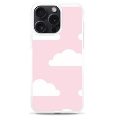 Clouds Pink Pattern Iphone 15 Pro Max Tpu Uv Print Case by ConteMonfrey