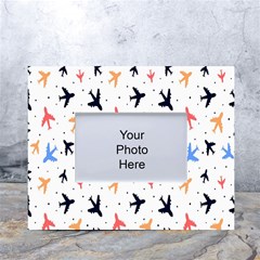 Cute Airplanes Planes White Tabletop Photo Frame 4 x6  by ConteMonfrey