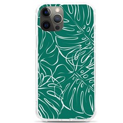 Tropical Green Monstera  Iphone 12 Pro Max Tpu Uv Print Case by ConteMonfrey