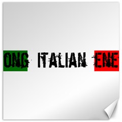 Strong Italian Energy Canvas 16  X 16  by ConteMonfrey