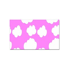 Purple Clouds Sticker Rectangular (10 Pack) by ConteMonfrey