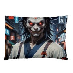 Demon Samurai Pillow Case by AwesomeSauce