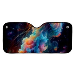 Cosmic Jellyfish Artwork Car Windshield Sunshade by ExtraAwesomeSauce