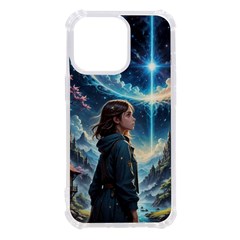 Enchanting Fantasy Night Sky Scene Iphone 13 Pro Tpu Uv Print Case by ExtraAwesomeSauce