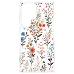 Flowers Design Floral Samsung Galaxy S24 Plus 6 7 Inch Tpu Uv Case by Posterlux