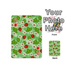 Strawberries Pattern Seamless Playing Cards 54 Designs (Mini) Front - Diamond2