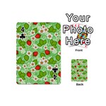 Strawberries Pattern Seamless Playing Cards 54 Designs (Mini) Front - Club4