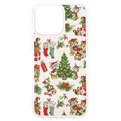 Christmas Texture, Pattern, Red, Tree, Craciun, Green, Christmas Iphone 15 Pro Max Tpu Uv Print Case by kyorashop23