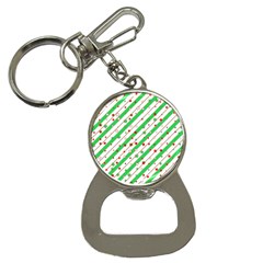 Christmas Paper Stars Pattern Texture Background Colorful Colors Seamless Bottle Opener Key Chain by Ket1n9