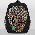 Spanish Gothic Girls Pattern Backpack Bag Front