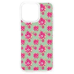 Retro 1880s Flowers Pattern 11 Iphone 15 Plus Tpu Uv Print Case by violetheavensky