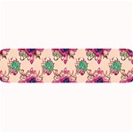 Retro 1880s Flowers Pattern 10 Large Bar Mat 32 x8.5  Bar Mat