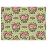 Retro 1880s Flowers Pattern 9 Premium Plush Fleece Blanket (Extra Small) 40 x30  Blanket Front