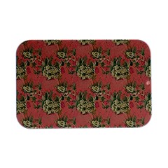 Retro 1880s Flowers Pattern 12 Open Lid Metal Box (silver)   by violetheavensky