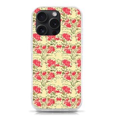 Retro 1880s Flowers Pattern 18 Iphone 15 Pro Tpu Uv Print Case by violetheavensky