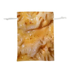 Homemade Flan Extreme Close-up Texture Lightweight Drawstring Pouch (m) by dflcprintsclothing