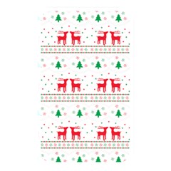 Red Green And Blue Christmas Themed Illustration Memory Card Reader (rectangular) by Paksenen