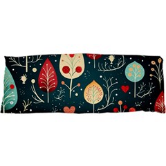 Christmas Tree Pattern 25 x67  Body Pillow Case Dakimakura (two Sides) by Paksenen