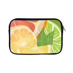 Citrus Fruit Healthy Vitamin Apple Ipad Mini Zipper Cases by Paksenen