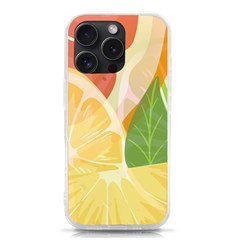 Citrus Fruit Healthy Vitamin Iphone 15 Pro Tpu Uv Print Case by Paksenen