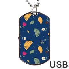 Cute Korean Pattern Dog Tag Usb Flash (one Side) by designsbymallika