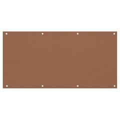 Mocha Mousse Hex Code #a47864 Banner And Sign 8  X 4  by dressshop