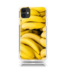 Bananas, Macro, Fruits, Ripe Bananas Iphone 11 Tpu Uv Print Case by kyorashop23